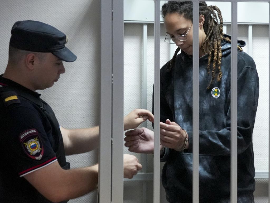 Griner’s lawyers said they would file an appeal. Picture: Pavel Pavlov/Anadolu Agency via Getty Images