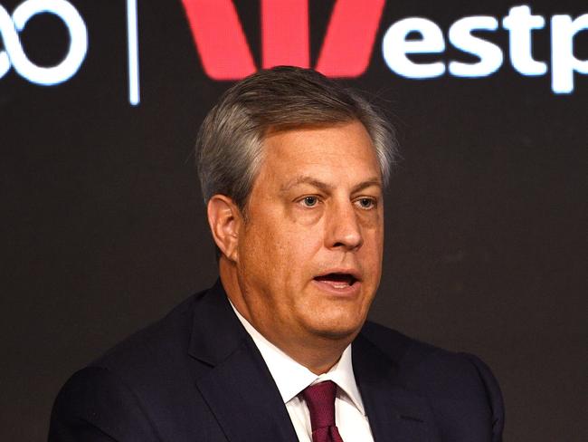 Westpac chief executive Brian Hartzer. Picture: AAP