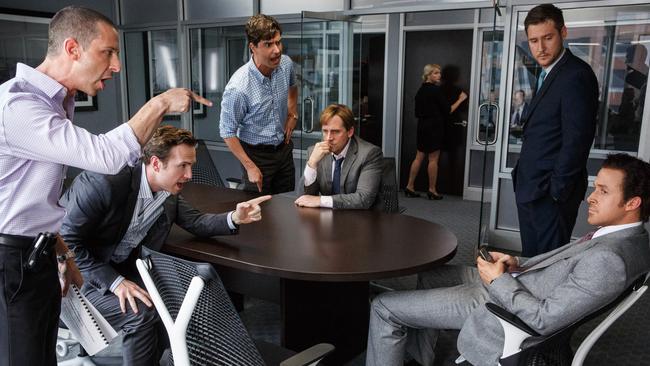 Likely winner ... it’s not really a comedy, but that doesn’t seem to matter much — The Big Short is a hot contender in that category at the Globes. Picture: Supplied