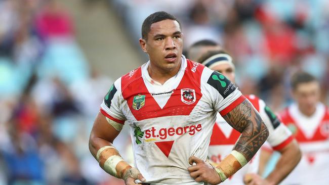 Tyson Frizell was one of the only genuine shining lights for the Dragons.