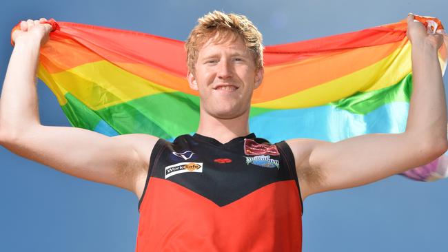 Footballer and anti-homophobia campaigner Jason Ball says Cavallo’s brave move will save lives.