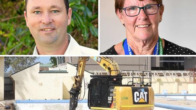 The thorny issue of the Anzac Pool demolition has arisen again with social media posts from a councillor sparking outrage among heritage advocates.