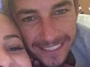 Seaford ID victim.- Cam Smith with Natasha Stroumos. Supplied