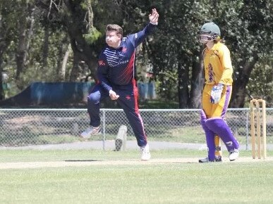 Gareth Morgan claimed 6 wickets in 6 balls to win their clash against Surfers Paradise.