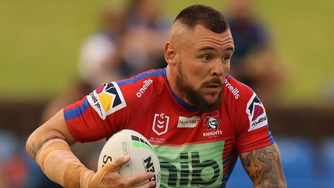 Klemmer didn’t take too kindly to Lomax’s behaviour. Picture: Ashley Feder/Getty Images