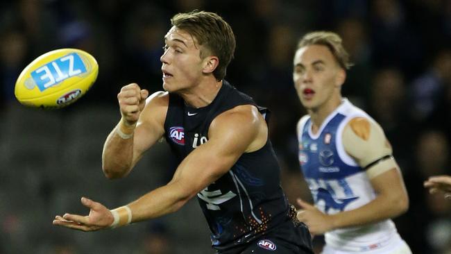 Patrick Cripps wants to be at Carlton when the club has success. Picture: George Salpigtidis