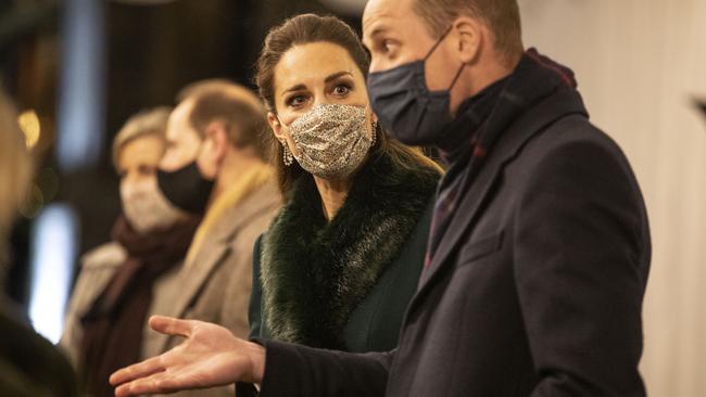 Catherine, Duchess of Cambridge and Prince William, who bluntly declared that ‘we are very much not a racist family’. Picture: Getty Images