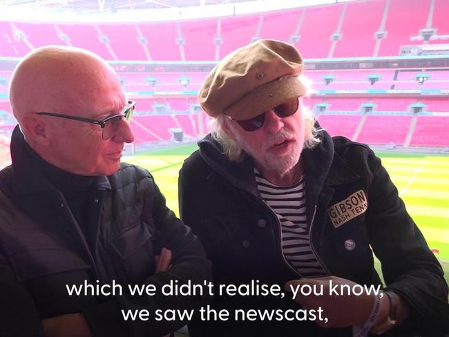 Bob Geldof says another Live Aid event is ‘unlikely’ because of social media