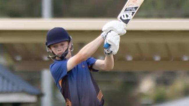 Whack - Sandgate-Redcliffe and St Patrick's batsman Steve Hogan.