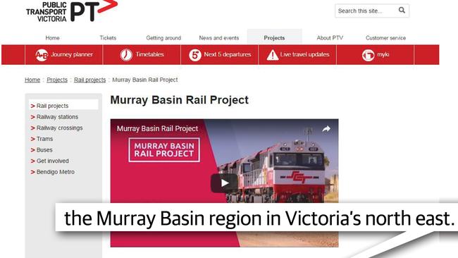 Murray Basin Rail Project Map Murray Basin Rail Project: On Track But Off Map | The Weekly Times