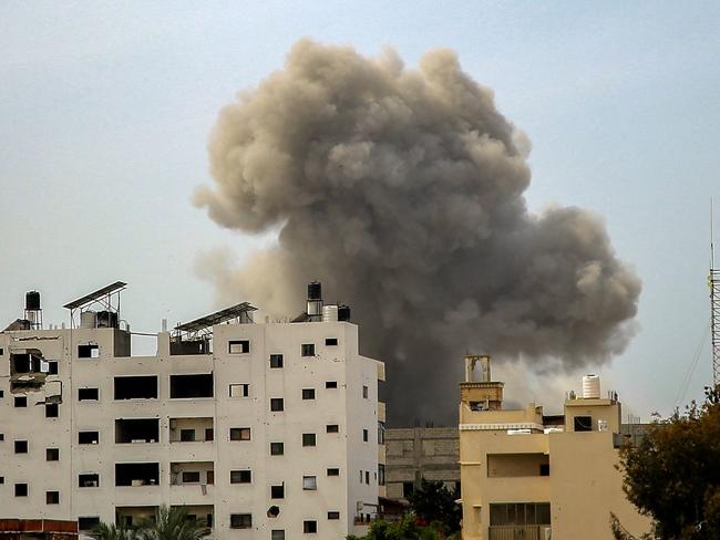 Israel claim sit has killed around 200 ‘militants’ in the vicinity of the al-Shifa hospital since last week. Picture: AFP