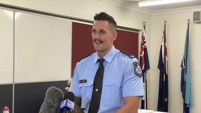 Ryan Graham, first year constable Queensland Police.