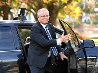 Treasurer Scott Morrison will deliver the Federal Budget on Tuesday night, May 9. Picture: LUKAS COCH