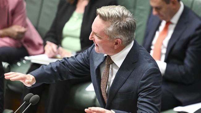 Energy Minister Chris Bowen. Picture: NewsWire / Martin Ollman