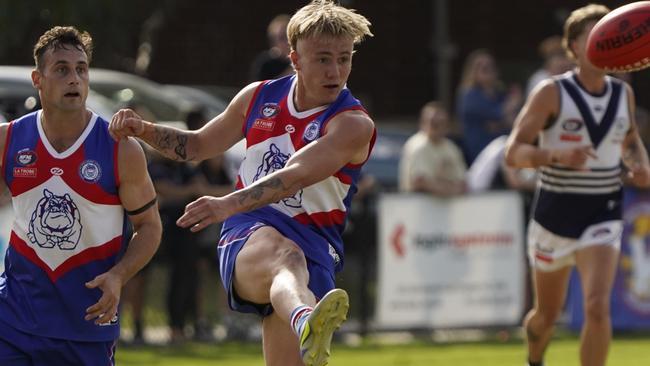 Jared Crosbie in action for North Heidelberg. Picture: Valeriu Campan