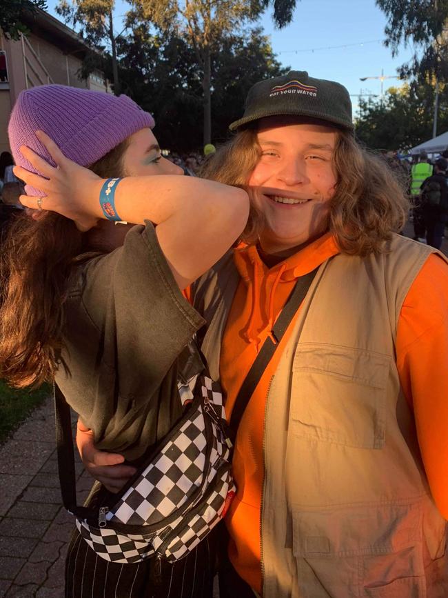 Lukasz Klosowski with girlfriend Chelsea Ireland at a music concert in SA about one month before they were shot dead on August 22, 2020, by Lukasz’ father Pawel Klosowski. Picture: Supplied by family