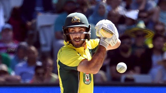 Glenn Maxwell isn’t part of the Aussie ODI squad. Picture: AFP