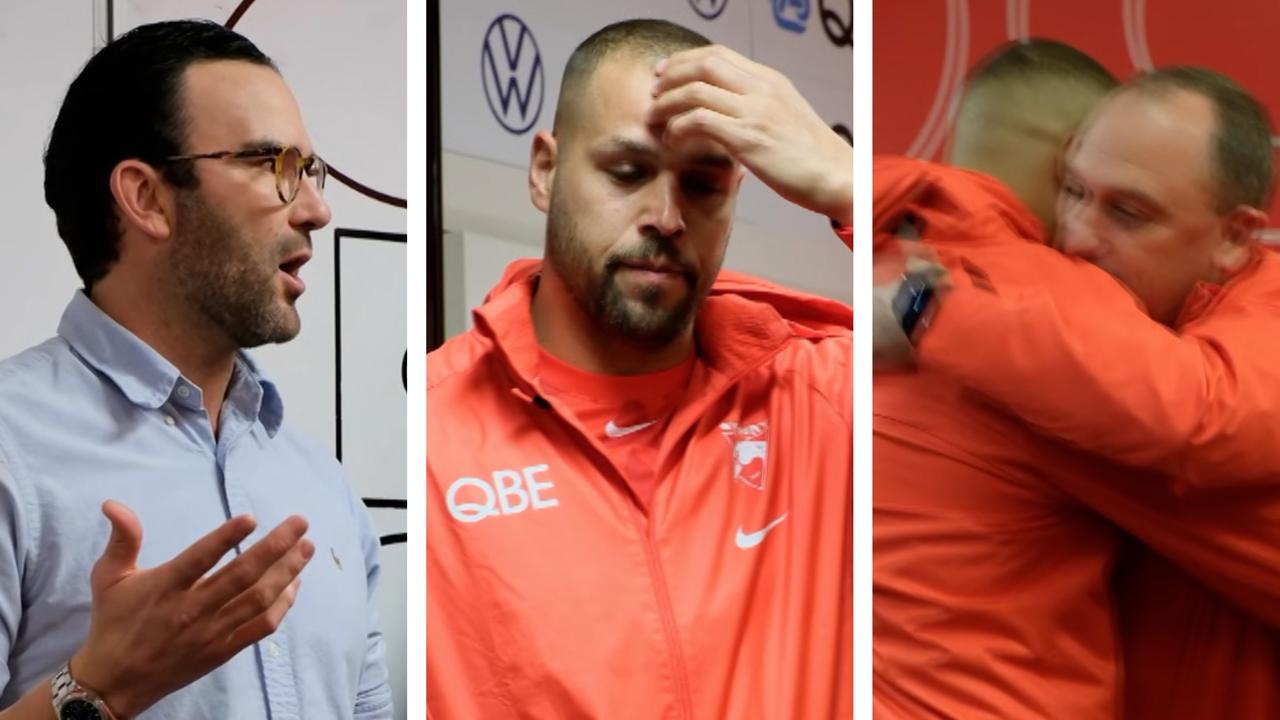 Vidéo du discours de Lance ‘Buddy’ Franklin avant le match marquant, Jordan Lewis, Sydney Swans vs St Kilda