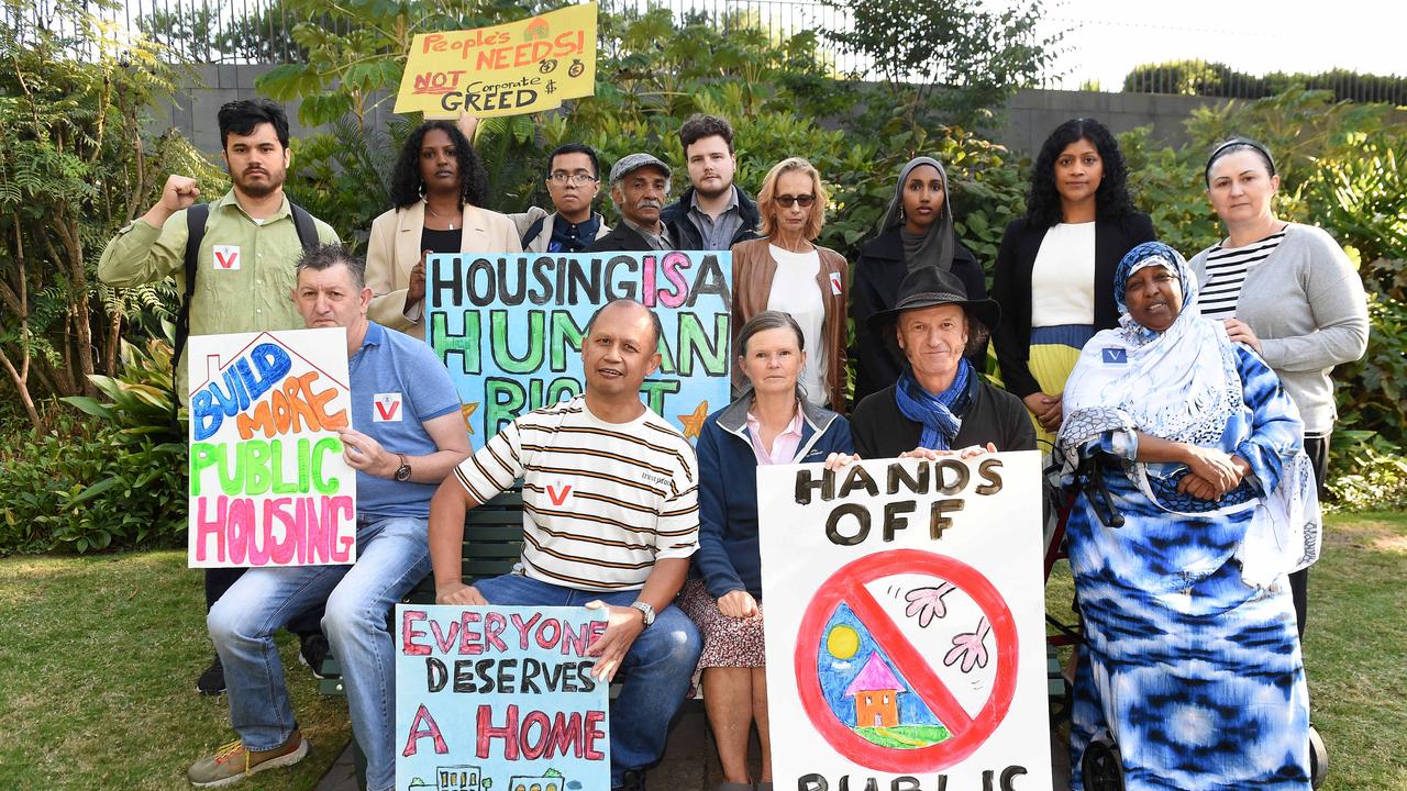 Victoria is also experiencing a social housing crisis. Picture: NCA NewsWire / Josie HaydenGreens