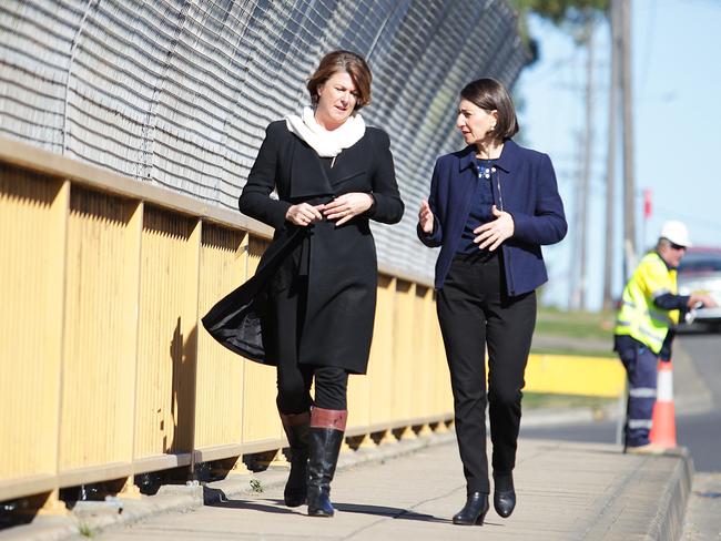 Ms Pavey ( pictured with former premier Gladys Berejiklian) is keen to see more women enter parliament.