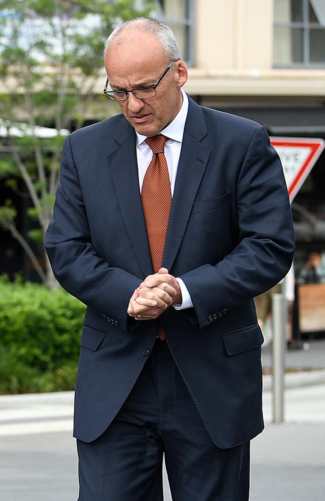 Luke Foley at a transport announcement at Strathfield earlier in the day. Picture: AAP