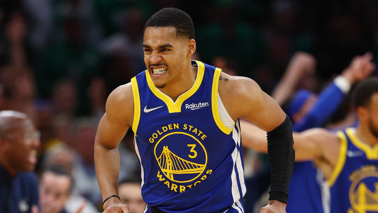 Jordan Poole is a key part of Golden State's future.  Elsa/Getty Images/AFP
