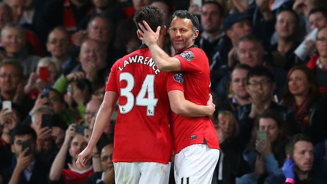 Tom Lawrence and a rather talented former young Red Devil, Ryan Giggs