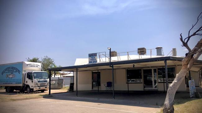 Great Northern Barramundi Men shopfront at Larapinta. Picture: Facebook