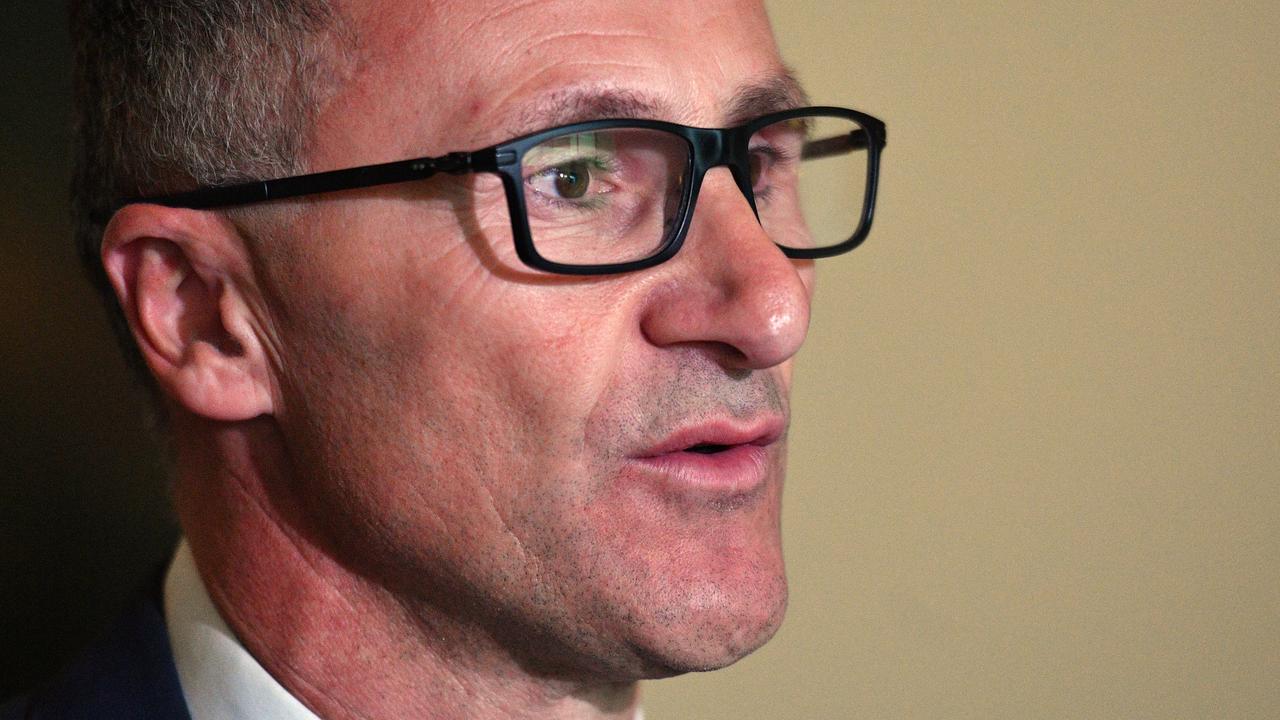 Greens leader Richard Di Natale. Picture: AAP