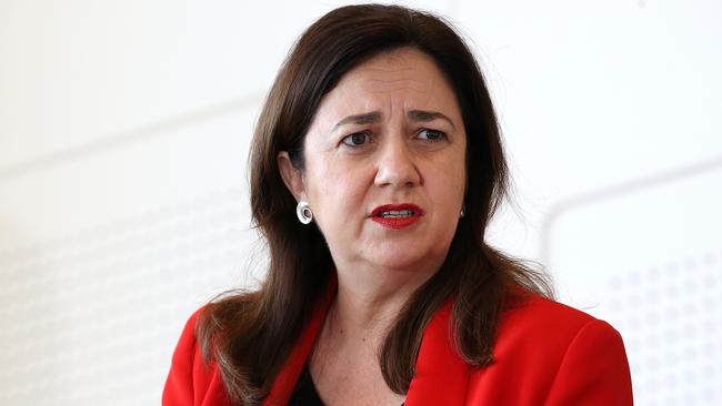 Premier Annastacia Palaszczuk said it was crucial for anyone feeling unwell to get tested. Picture: NCA NewsWire/Jono Searle