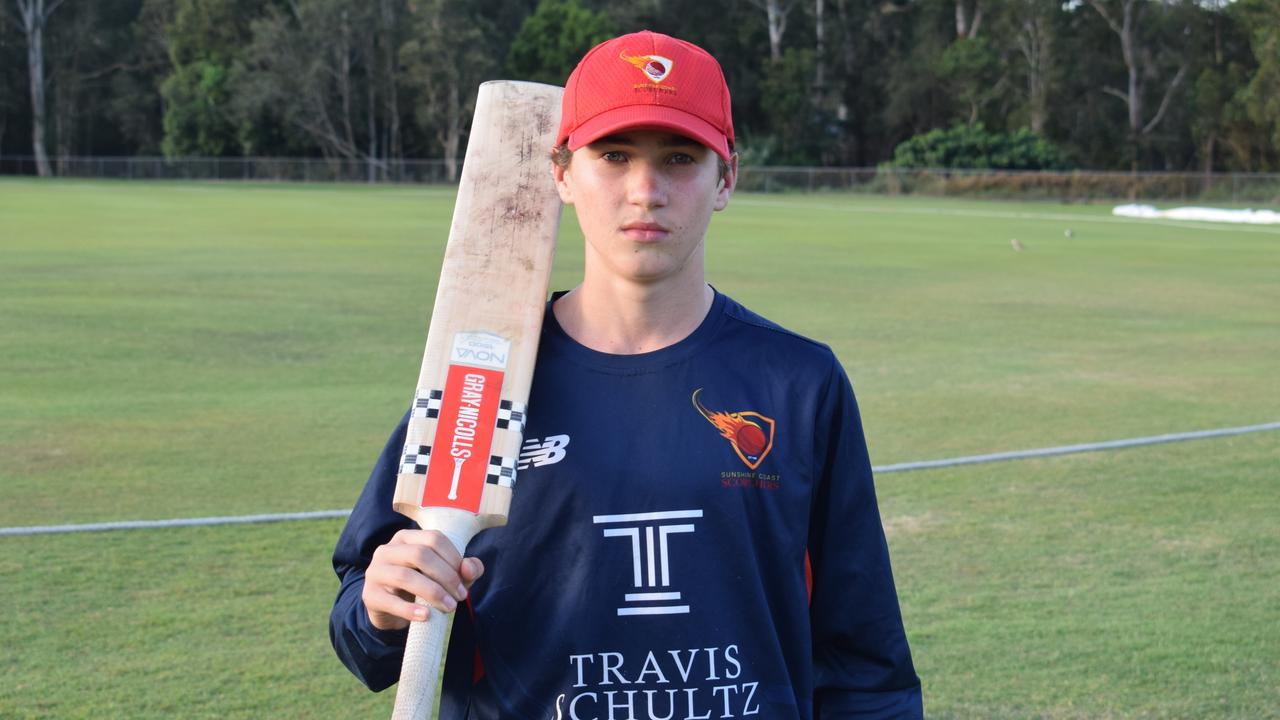 Joe Murray has been uncovered as one of the Sunshine Coast Scorchers Lord's Taverners players to watch. Picture: Eddie Franklin