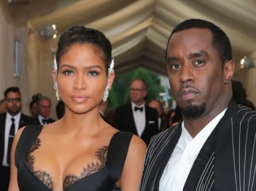 Sean "Diddy" Combs with Cassandra "Cassie" Ventura at the Met Gala in 2017. Picture: Getty Images