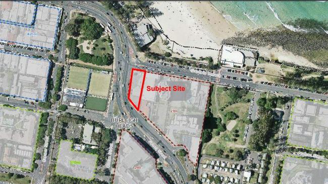 Pointcorp has lodged its development application to transform the petrol station at Burleigh Heads in a 15 storey, 41 unit apartment.