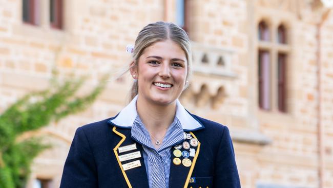 Year 12 student Olivia Baker hopes to pursue a veterinary career in a regional area - for Careers