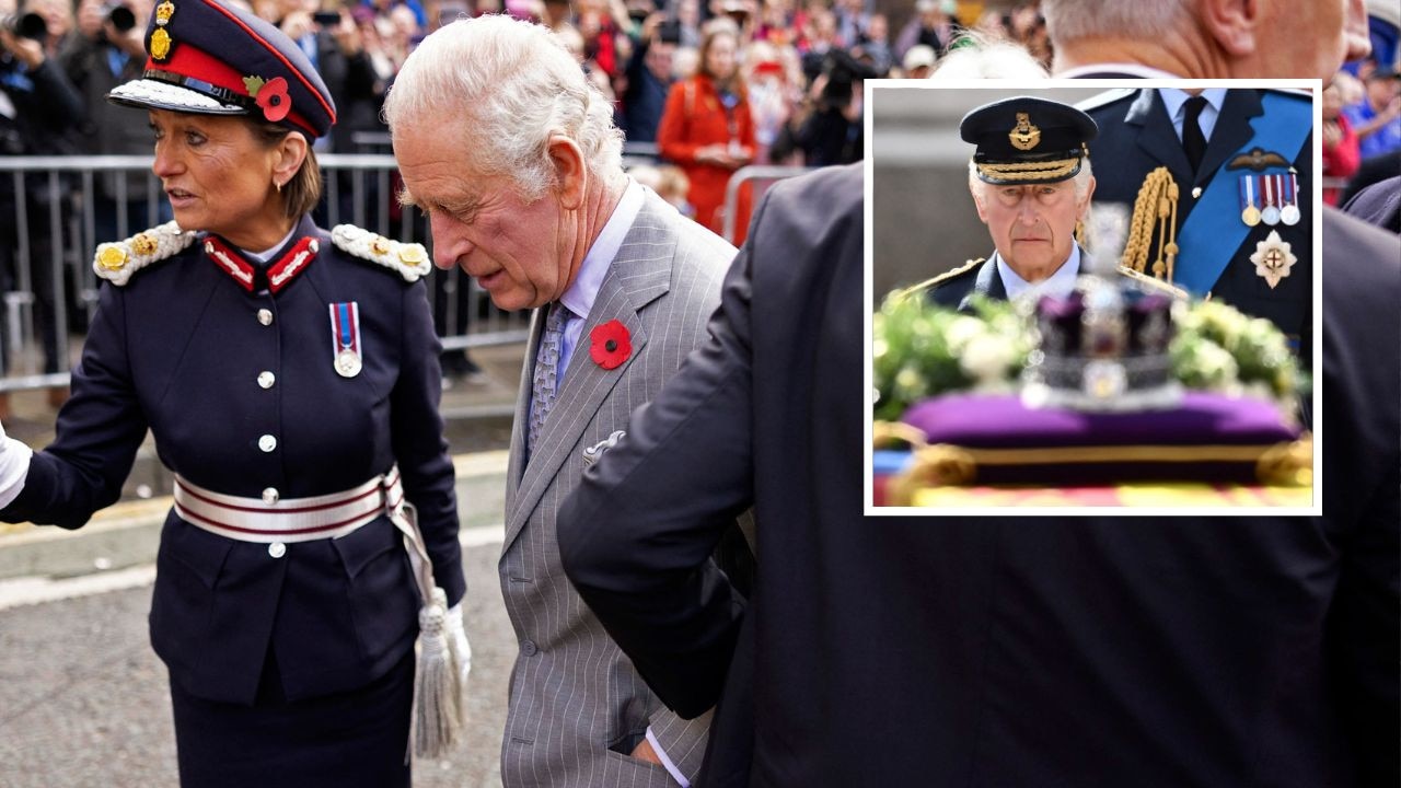 King Charles III has faced many challenges since the death of the Queen. Picture: James Glossop/pool/AFP