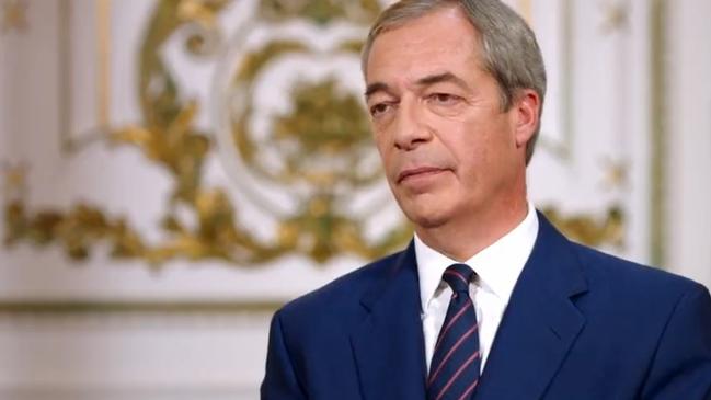 Nigel Farage claims Russia doesn’t plan to invade Ukraine. Picture: GBN.