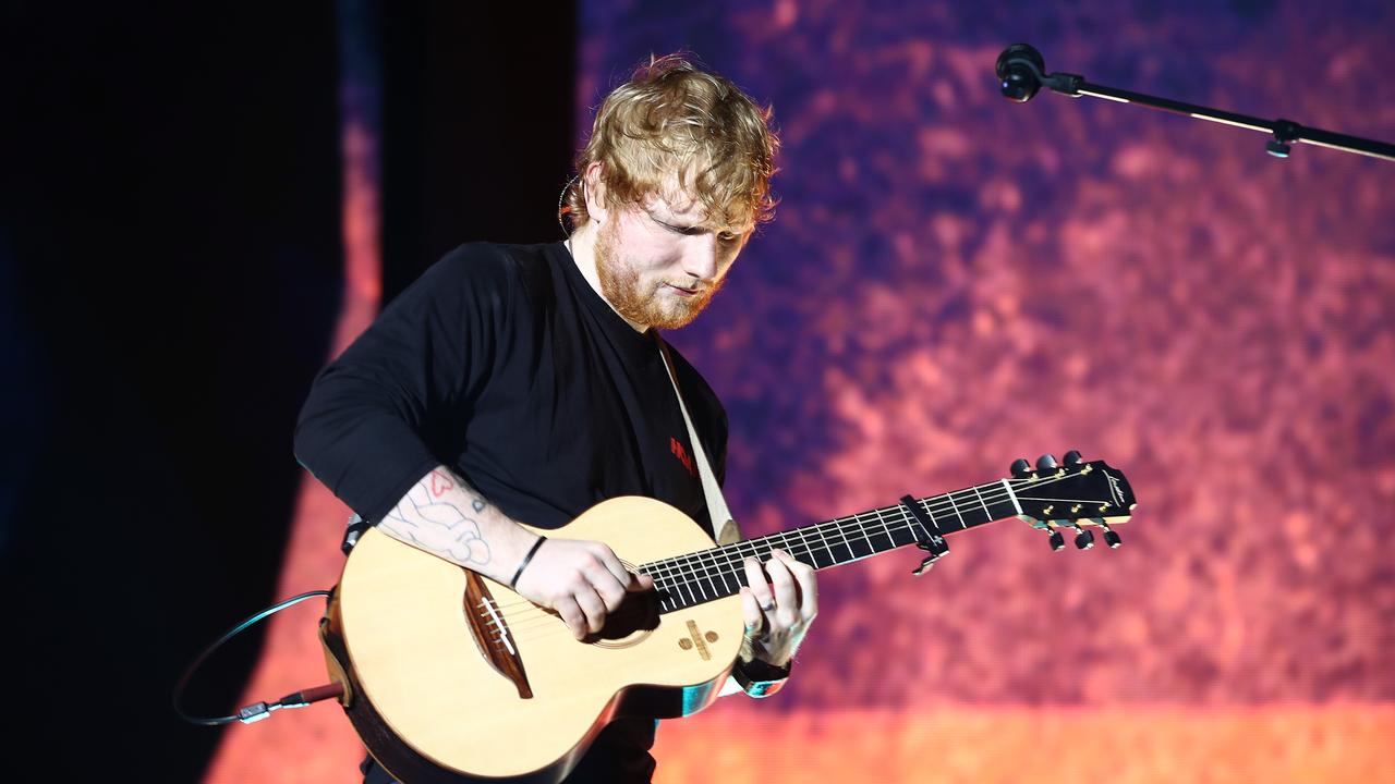 Ed Sheeran goes from serenade to marinade with a sauce fans can relish. Picture: Getty Images