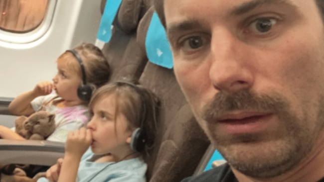 Matty J nails the reality of travelling solo with kids