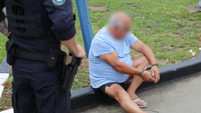 A new multi agency strike team targeting “trusted insiders” that facilitate serious and organised crime has arrested Cosmo Commisso, 67, pictured, charging him with offences including bribing a Commonwealth official. Picture: Australian Federal Police