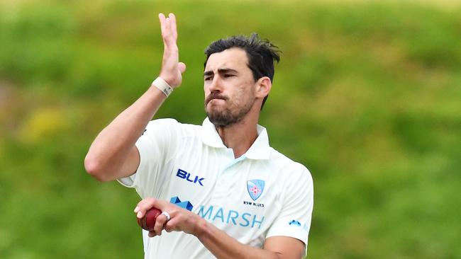 Mitchell Starc’s engine is starting to purr as the New South Wales paceman prepares for the upcoming Test series against India.