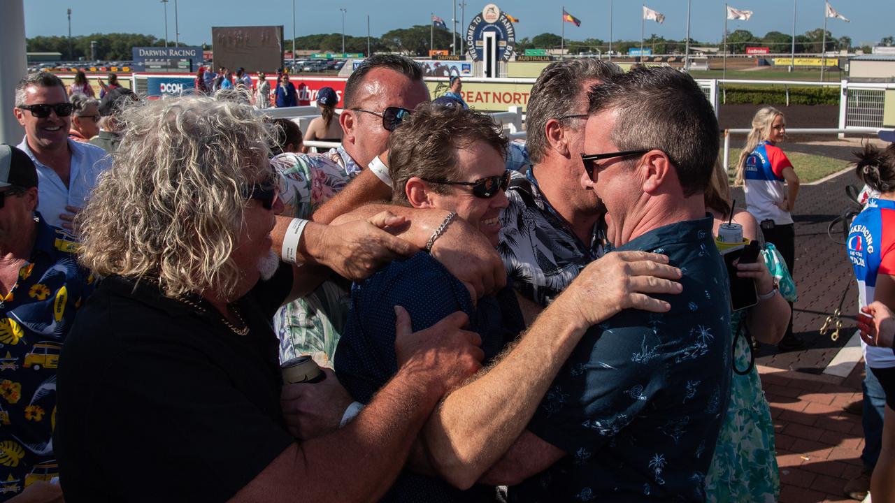 Thousands of people descended at the 2024 Darwin Cup Carnival, Fannie Bay. Picture: Pema Tamang Pakhrin