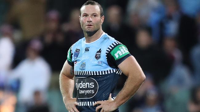 Boyd Cordner is standing down on medical advice. Picture: Brett Costello