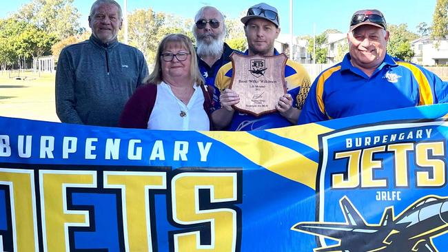 Brent Wilkinson's dedication to his local club has been rewarded with a life membership. Picture: Supplied