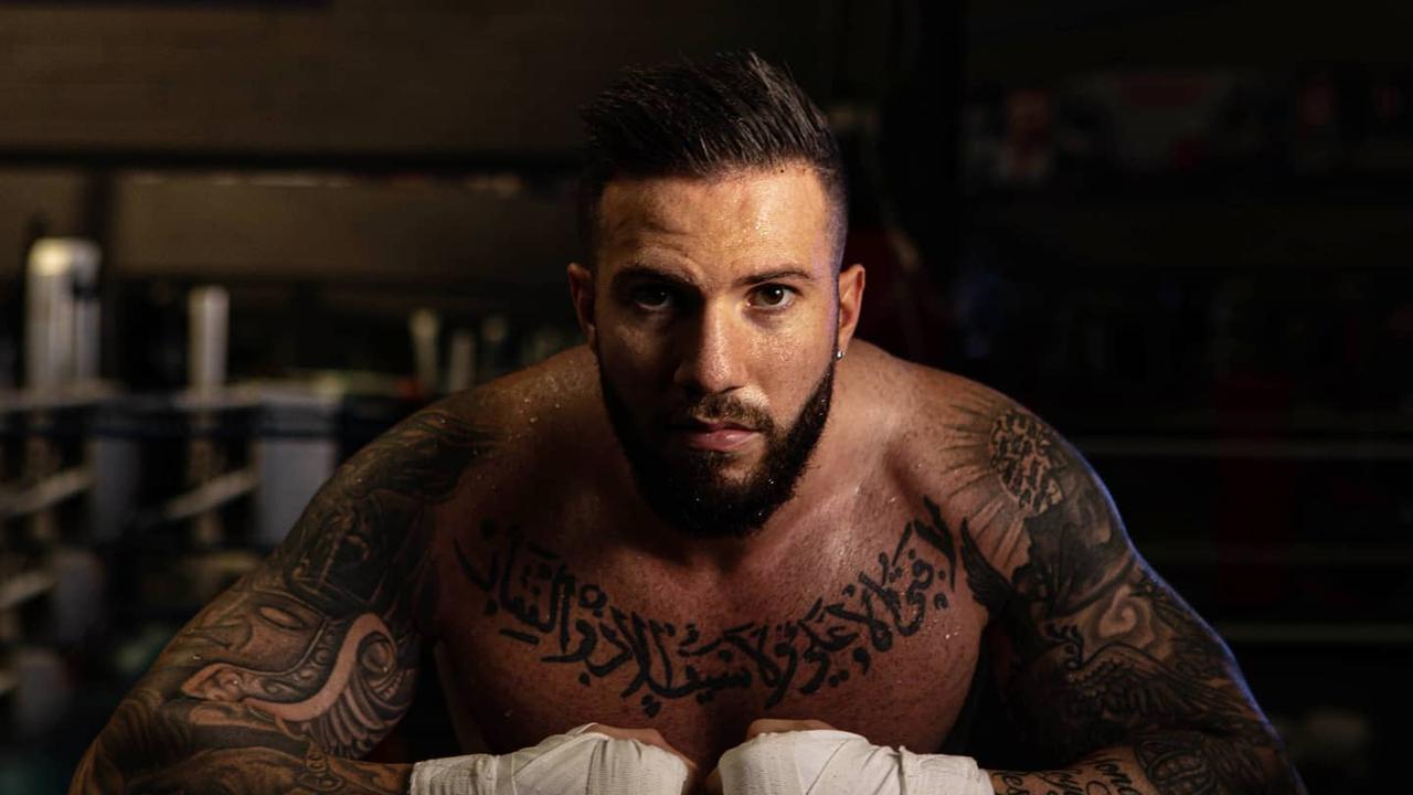 Sam "The Punisher" Abdulramin is a professional boxer. Picture: Instagram