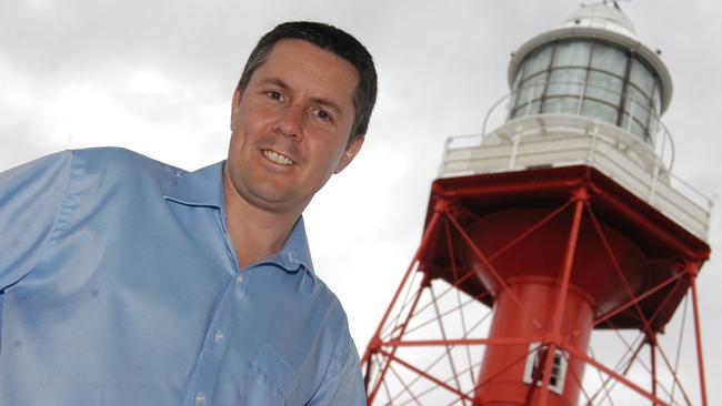 A fresh-faced Mark Butler as the federal candidate for Port Adelaide in 2007.  Mr Butler will lose his seat in the redraw. Picture: Chris Walls