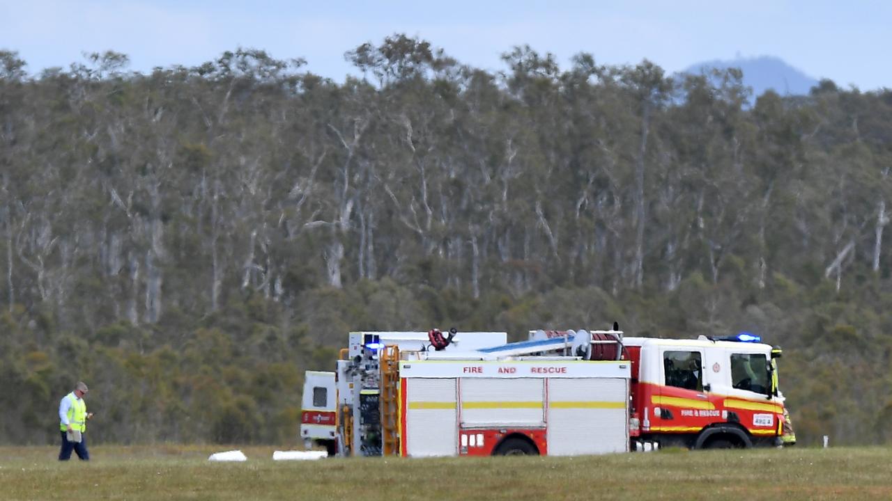 Caloundra airport Sunshine Coast plane and helicopter collision The