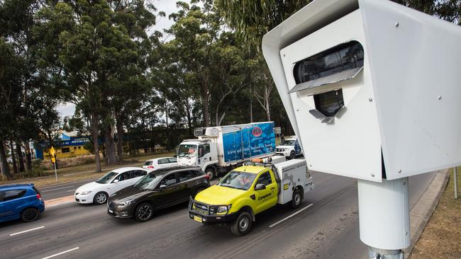 The cameras can scan six lanes of traffic in either direction. Picture: File image