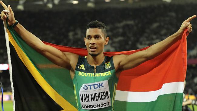 Wayde van Niekerk is out of the Gold Coast’s 2018 Commonwealth Games.