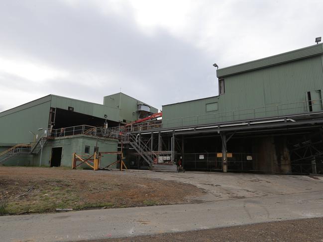 Buildings at the mill site.
