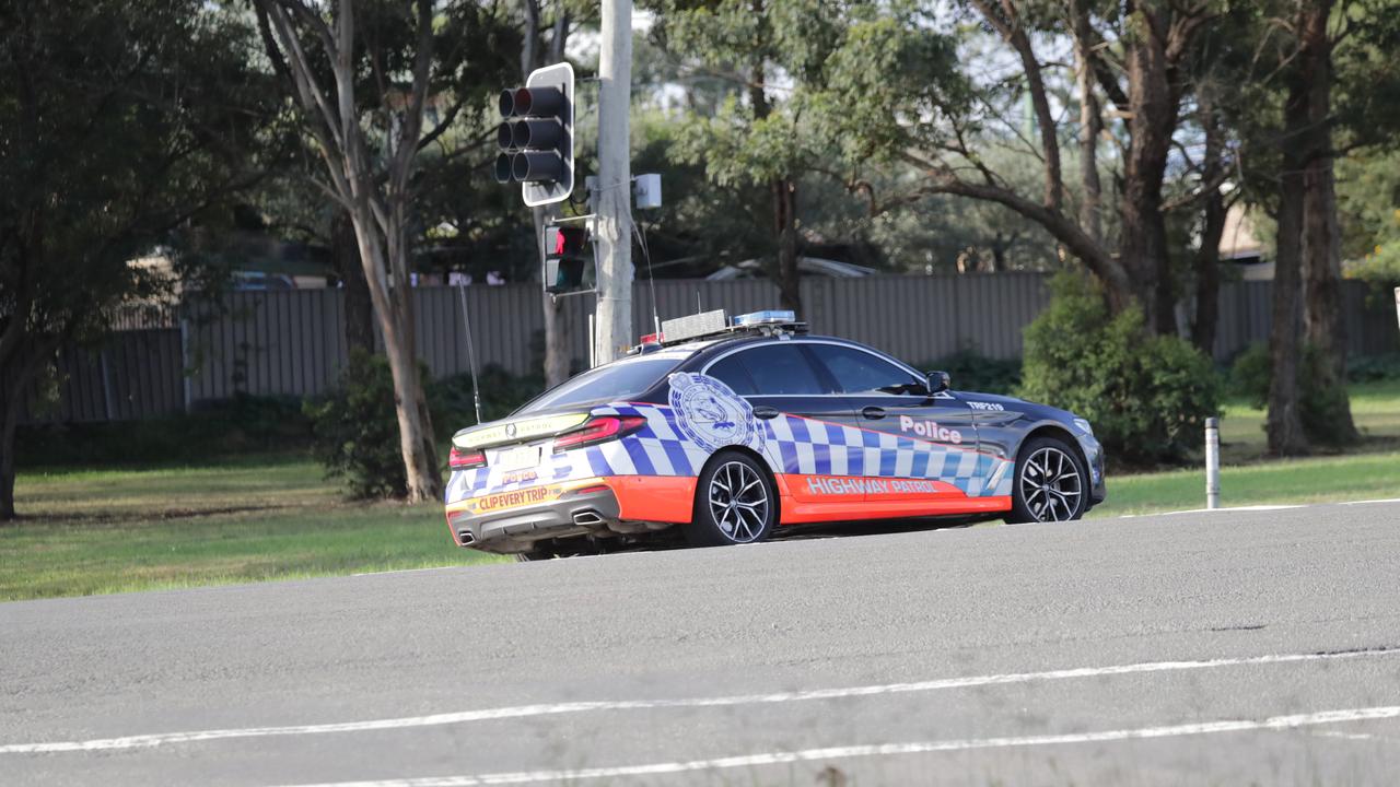 SYDNEY, AUSTRALIA - NewsWire - 24 APRIL 2025: A Police car in the Sydney CBD. Picture: Christian Gilles / NewsWire